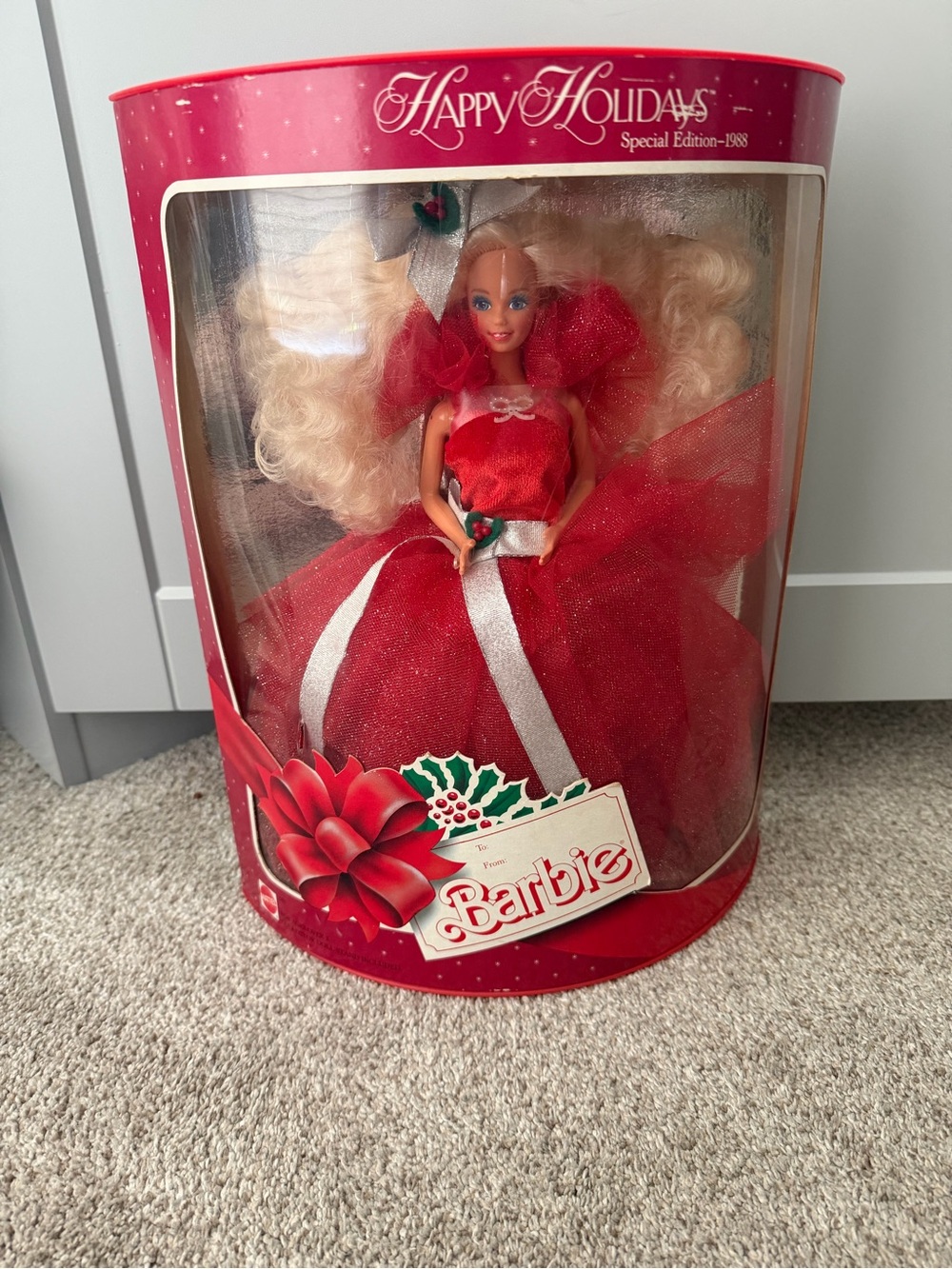 Happy Holidays Barbie 1988
